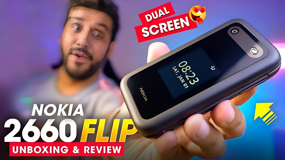 nokia 2660 flip, nokia flip phone, 1450mah battery phone, nokia feature phone, retro flip phone, nokia india, affordable nokia phone, classic design phone, nokia 2660 price, nokia new launch,